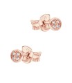 Round Shaped Silver Stud Earring STS-7014